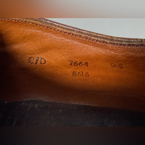 Hartt Gold Bond Mens Size 9.5 Brown Leather Derby Dress Shoes Leather Soles - Picture 7 of 13